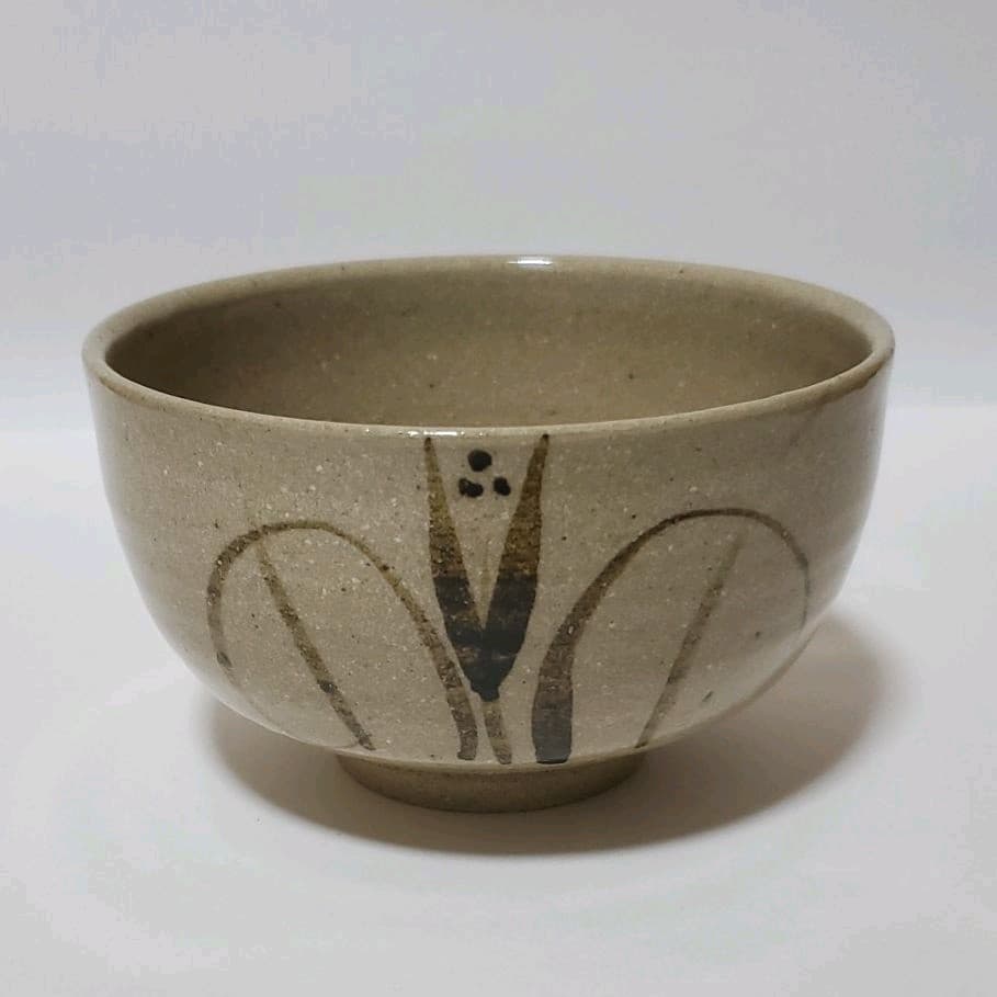 【未使用】唐津焼 中の辻窯 平山賢治 絵唐津茶碗