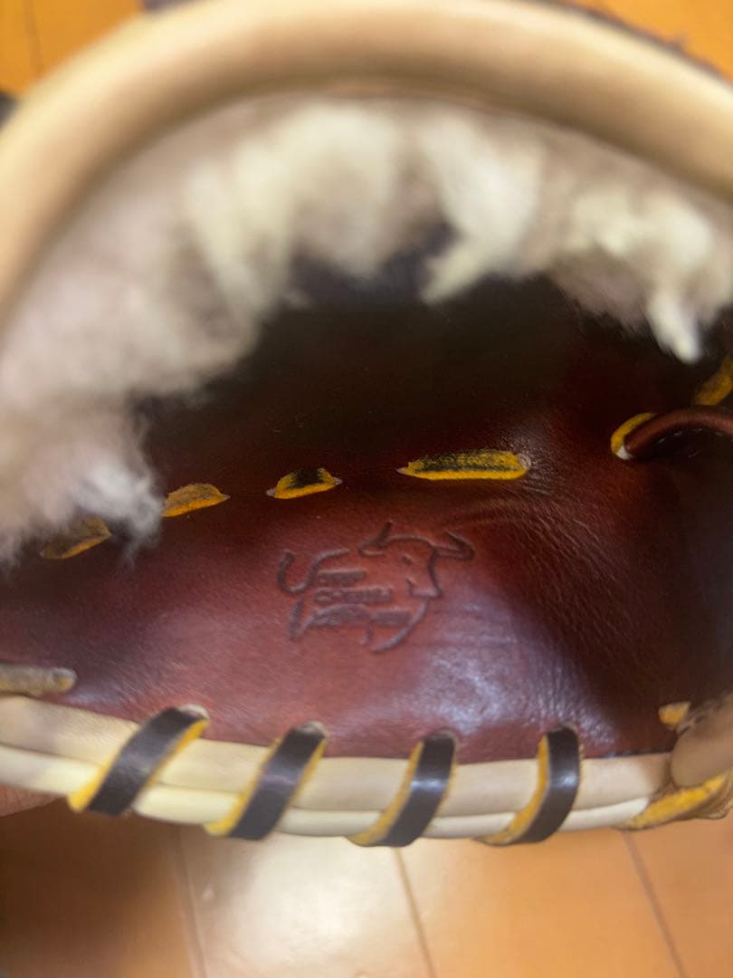 Rawlings HOHソフトボール使用　外野用硬式野球グローブ キャメル