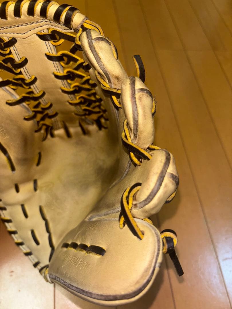 Rawlings HOHソフトボール使用　外野用硬式野球グローブ キャメル