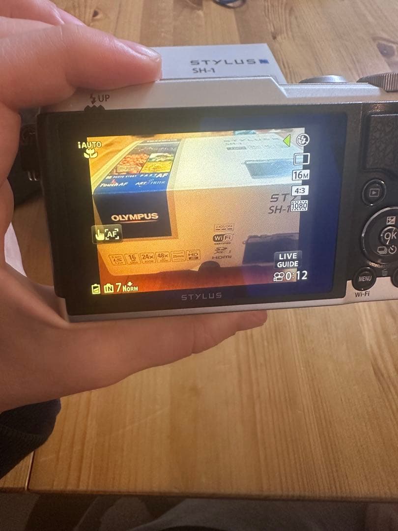 OLYMPUS STYLUS SH-1 コンパクトデジタルカメラ　美品