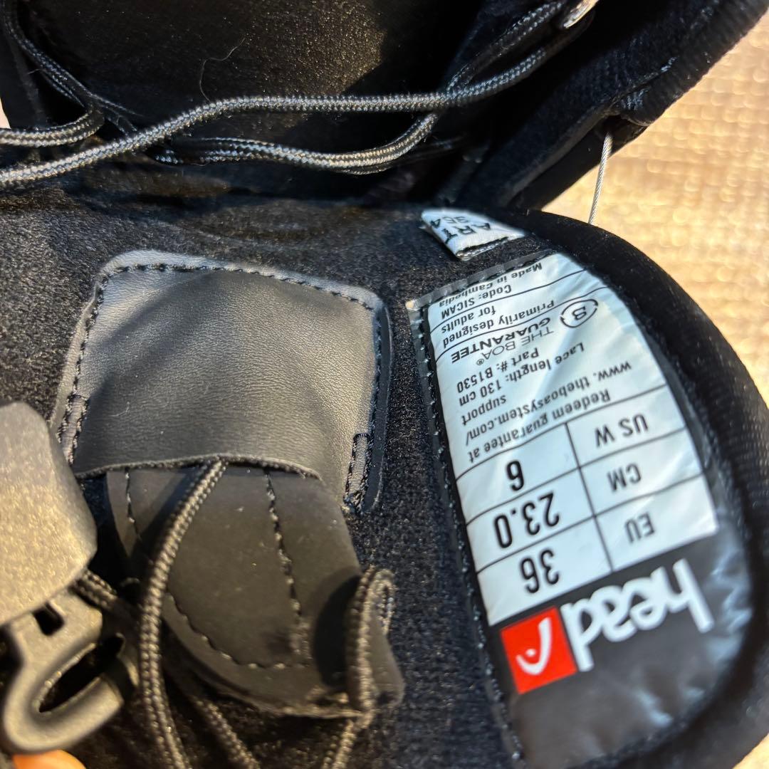 24年モデル　美品　HEAD BOAスノーボードブーツレディース 23cm