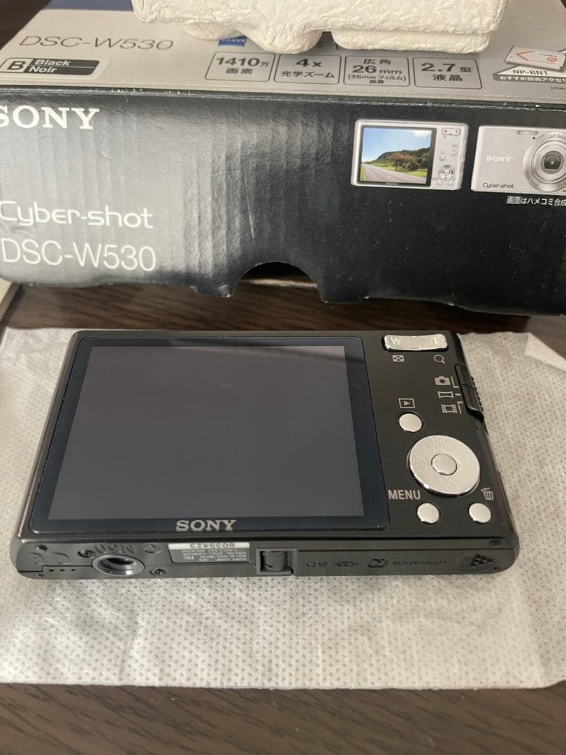 【ジャンク品】SONY Cyber-shot DSC-W530