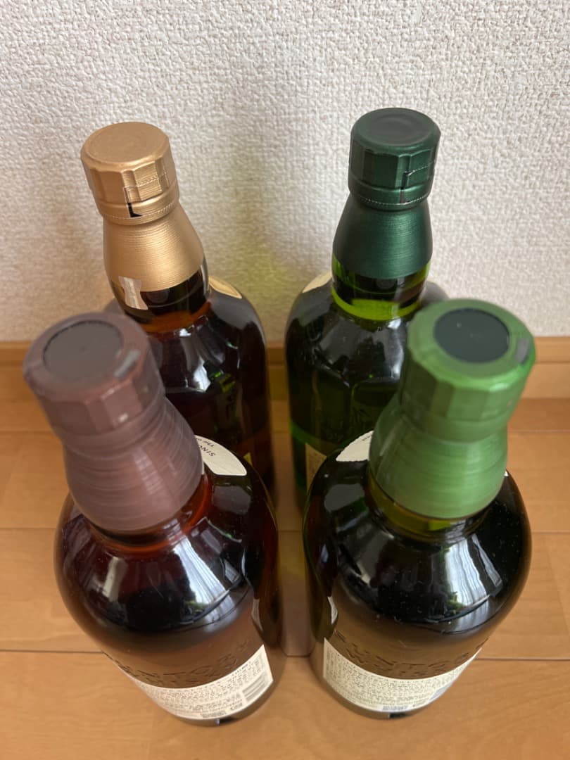 サントリーシングルモルトウィスキー4本セット