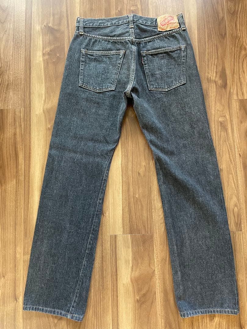 旧DENIME オリゾンティ ブラック デニム D-HG1118 W32 90s