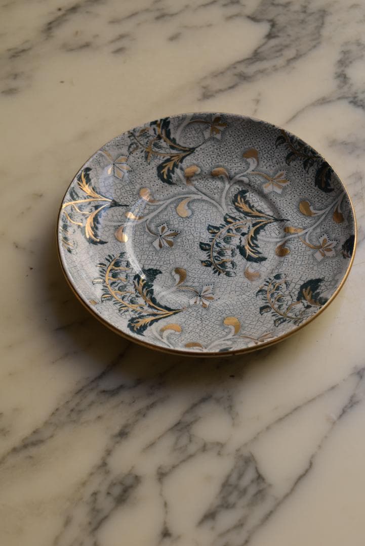 美品クレイユモントロー　ミュゲ　すずらん皿　プレート　フランスアンティーク