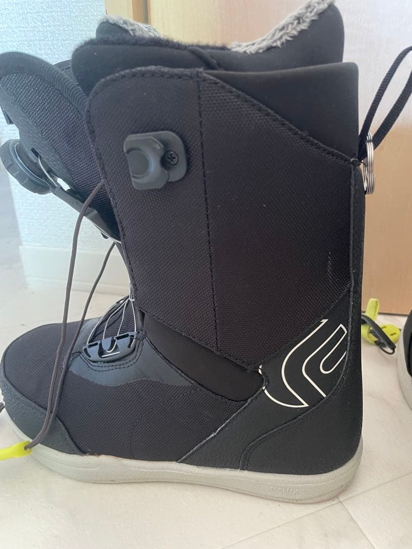 FLUX FL-BOA フラックス　スノーボードブーツ　ブラック　23cm
