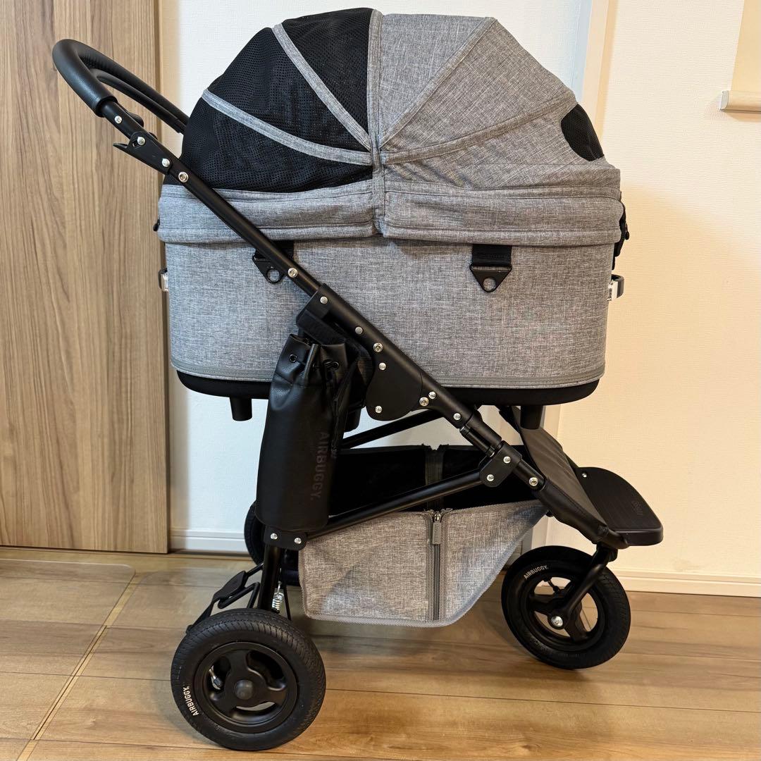 希少　エアーバギー　DOME３　ラージ　 アースグレー×ブラックカラー