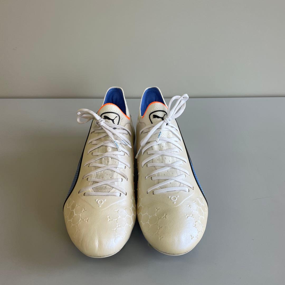 本日限定！　プーマキング アルティメット FG/AG プーマホワイト 超美品