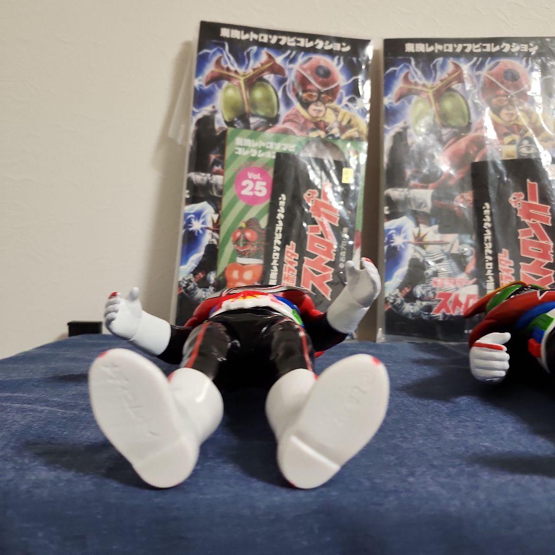 カ*ン様 東映レトロソフビコレクション　ストロンガー　　チャージアップ　タックル