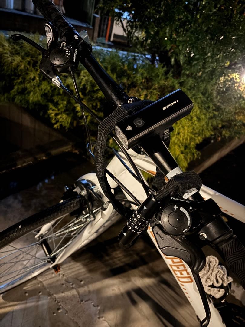 【送料込み！即引渡し！】ホワイト-クロスバイク