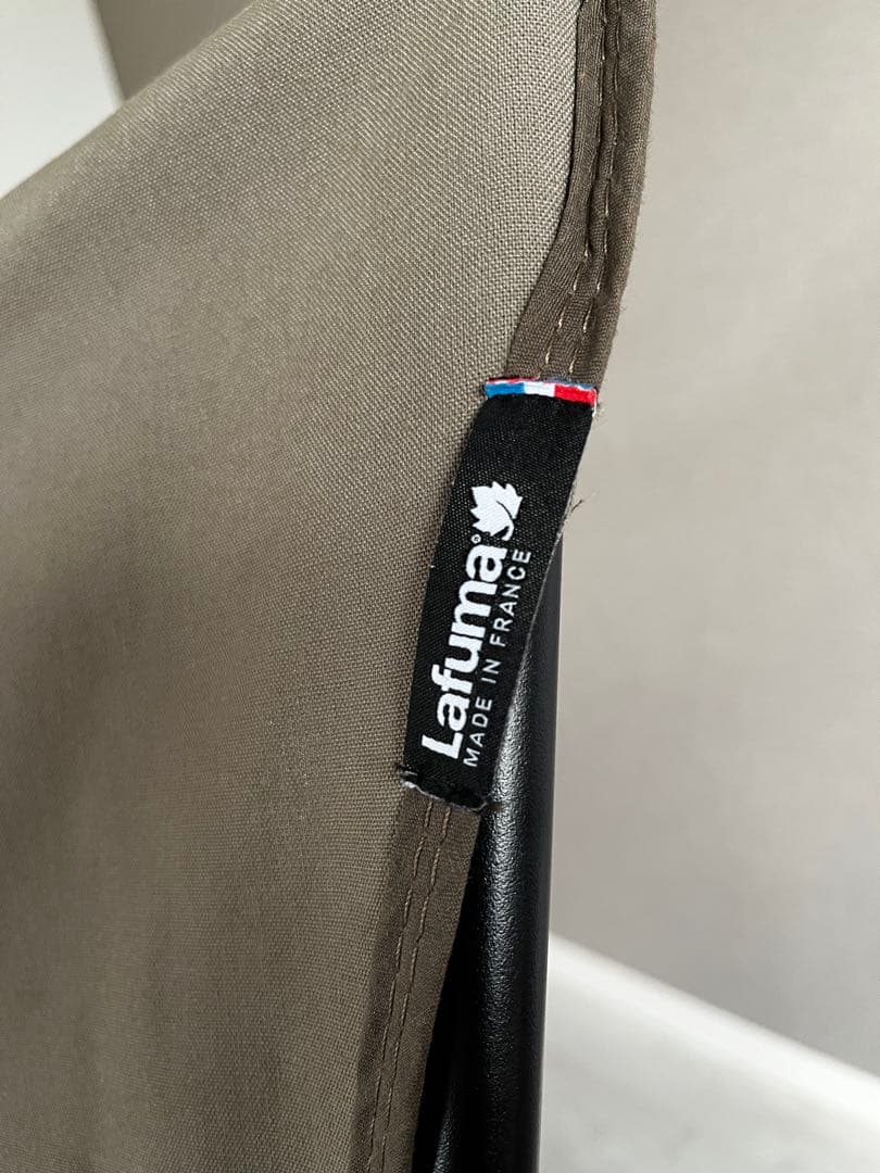 Lafuma（ラフマ） バタフライチェア レッド、グレー2脚セット