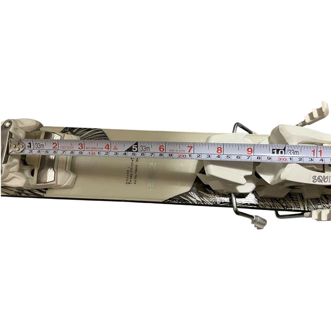 VOLKLフォルクル REVOLT 95 ビンディング付 スキー板　165