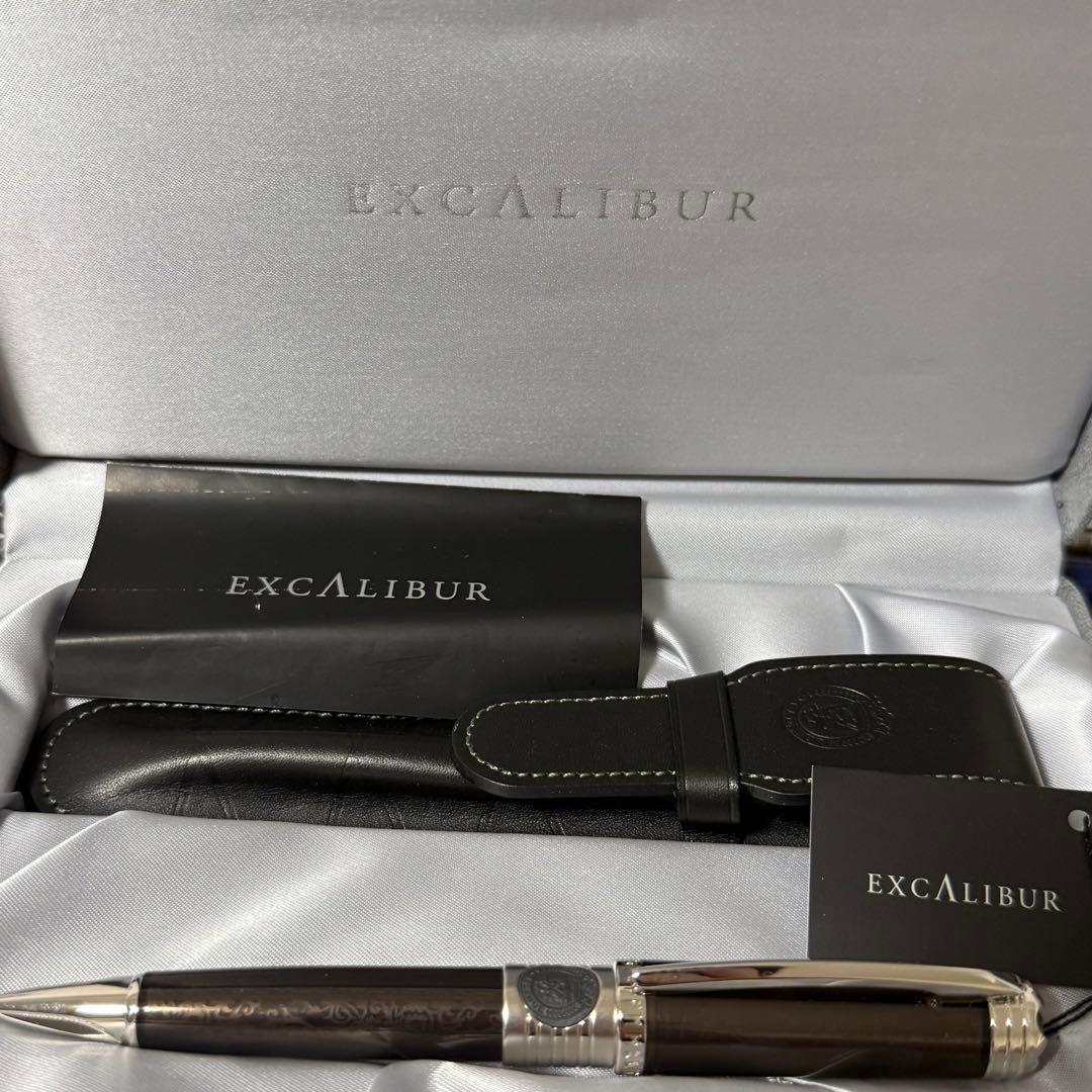 ぺんてる ボールペン エクスキャリバー ドズマリー セピア