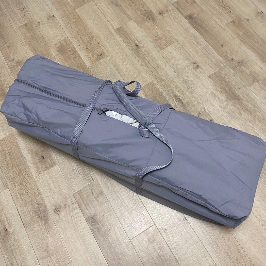 Aprica アップリカ　ベビーベッド ココネルエアー グレーベアー