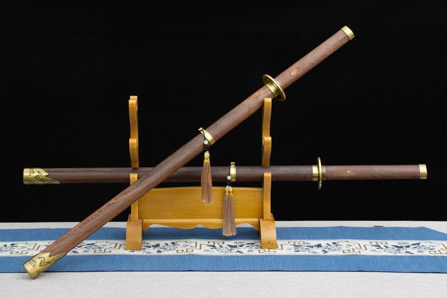 武具　刀装具　日本刀　模造刀   居合刀  ウェッジ唐刀直刃 1本