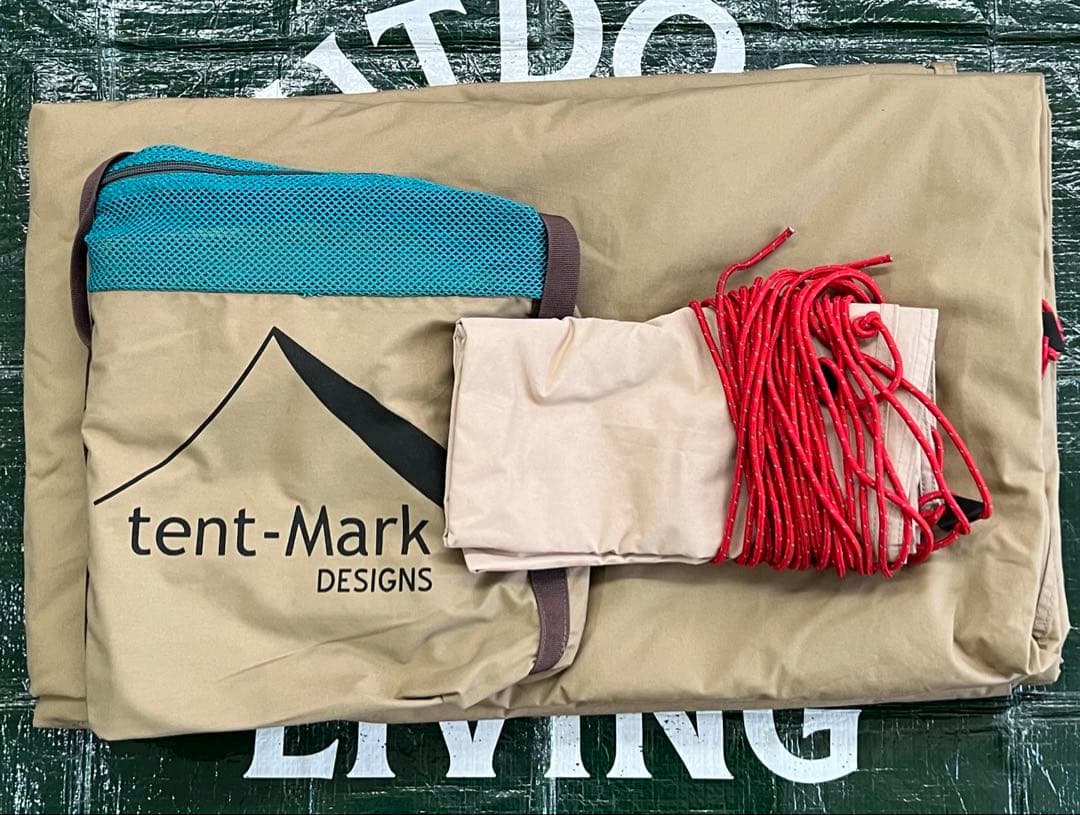 美品 テンマクデザイン　焚き火タープtcウィング