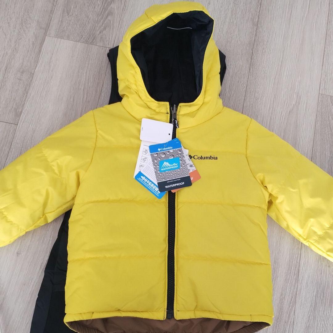 最終お値下げ！【新品未使用】Columbiaキッズ　スキーウェアセット