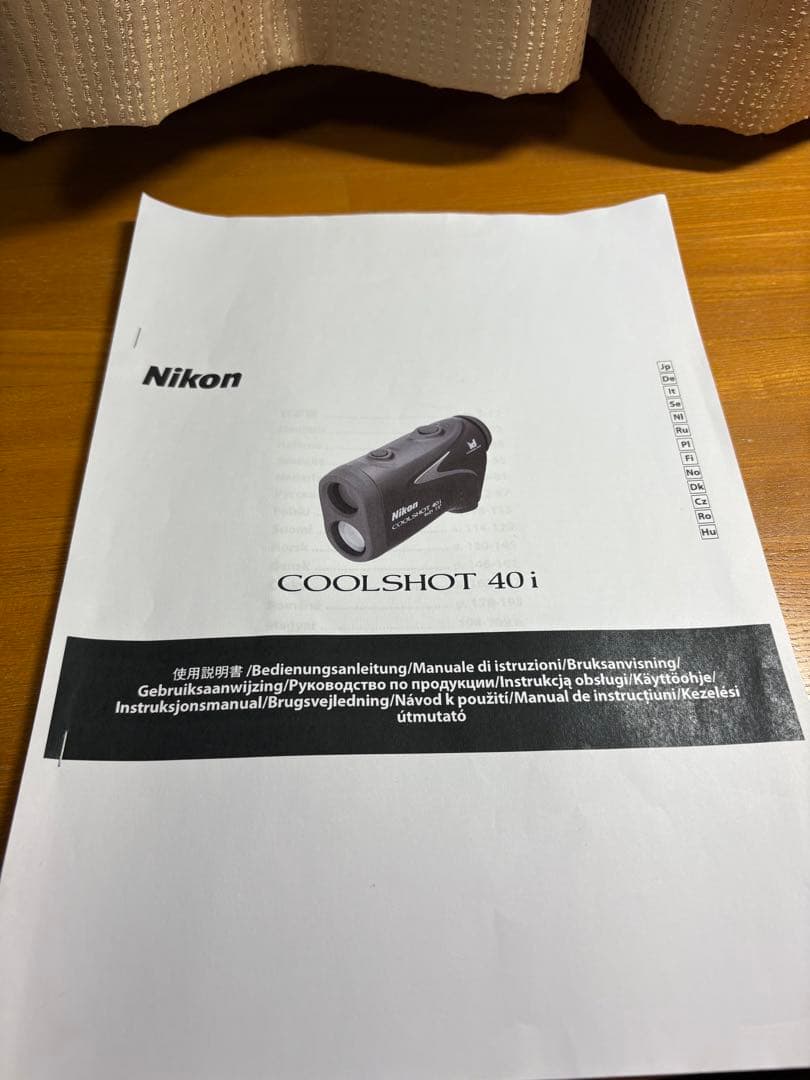 ニコン COOLSHOT 40i レーザー距離計 Nikon クールショット