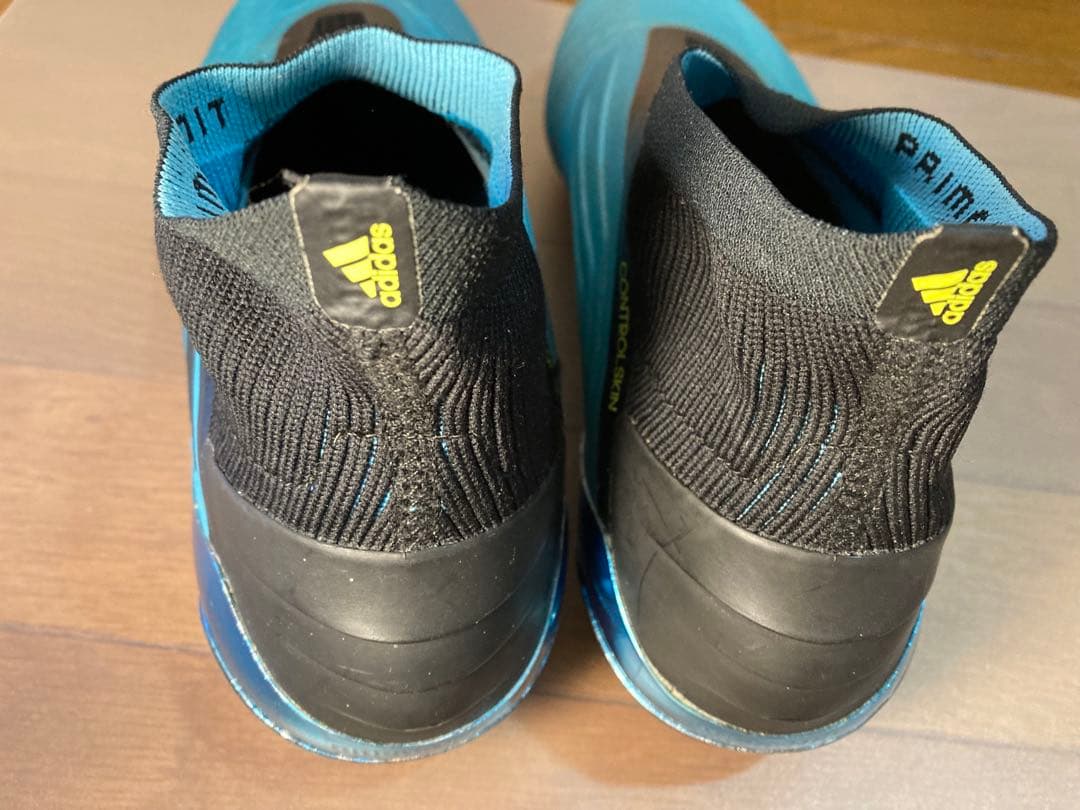 アディダス プレデター19+ sg 27.5cm ブルー サッカースパイク 緑