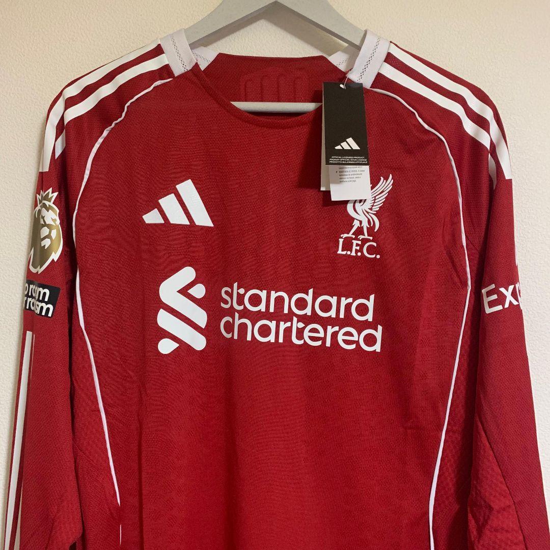 リヴァプールユニフォームホーム25/26マックアリスター長袖