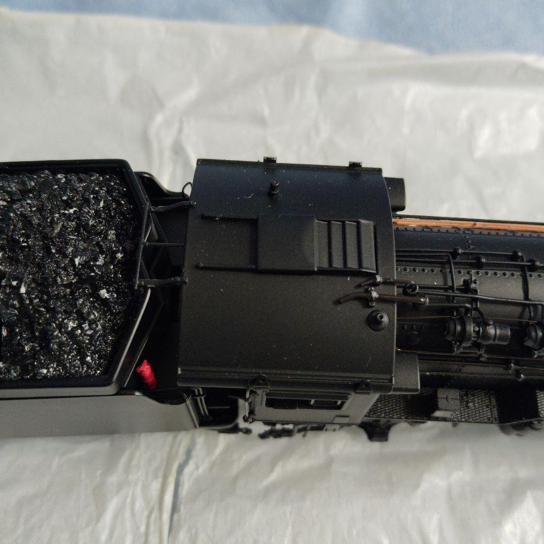 上*と様 蒸気機関車モデル 黒色 ディテール豊富