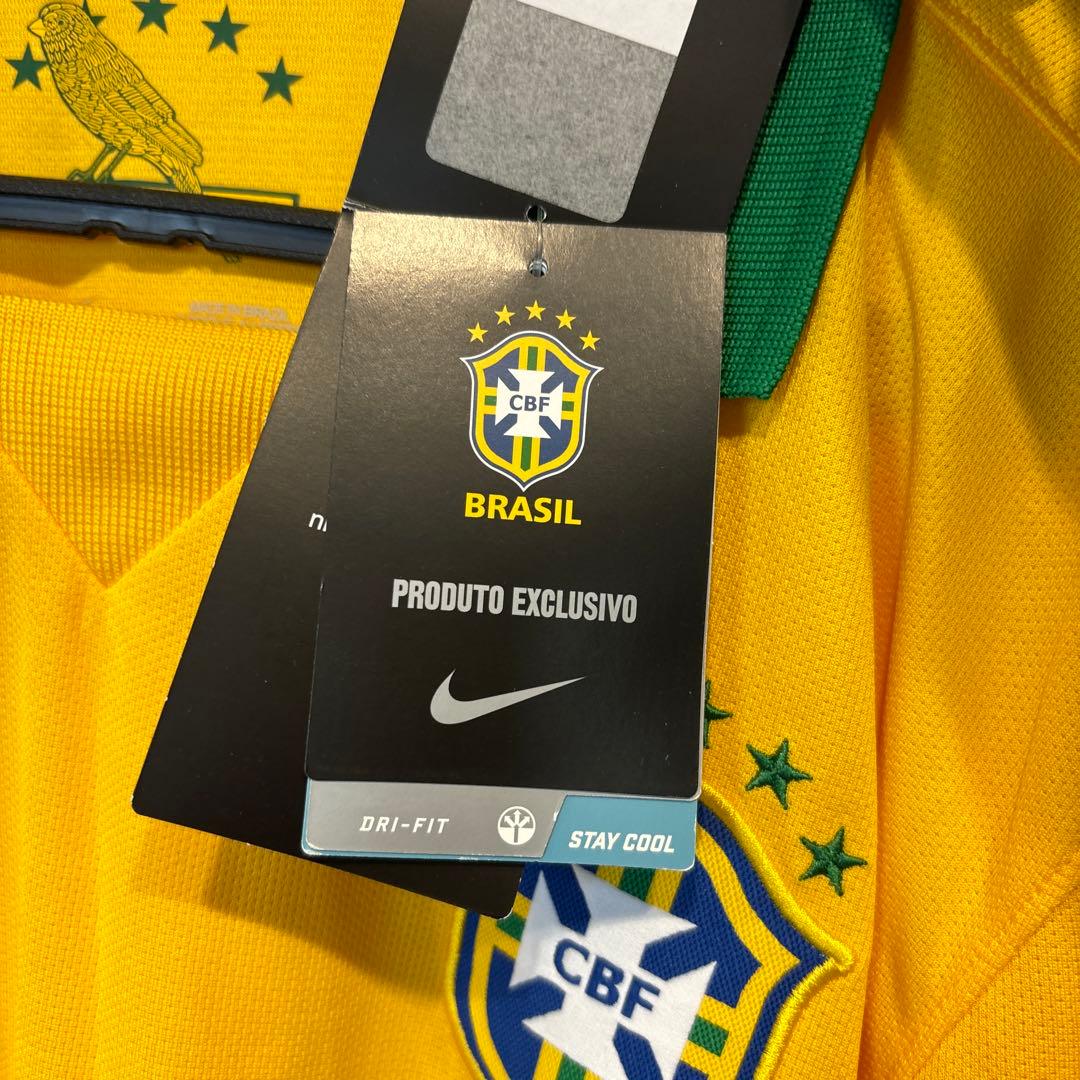 新品 NIKE 2014W杯 ブラジル代表 公式ユニフォーム ゲームシャツ L