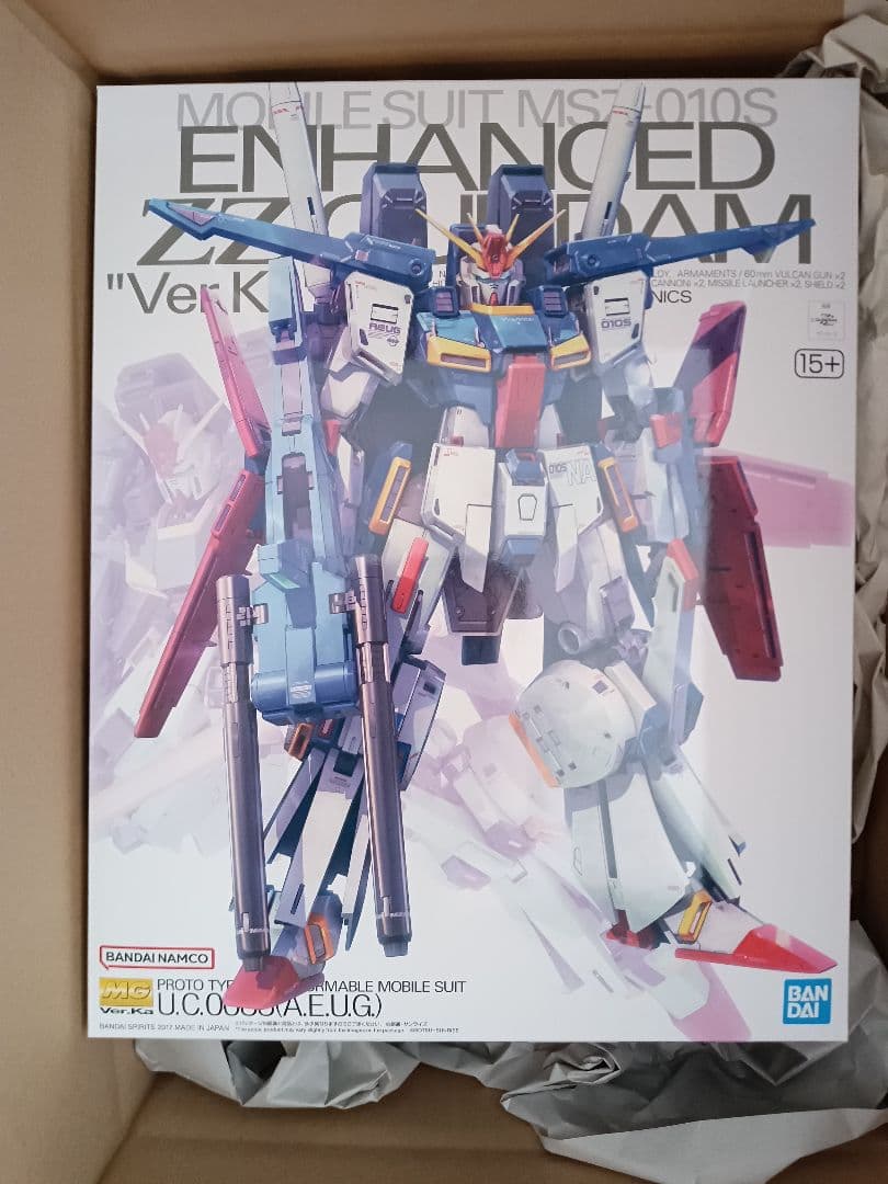 MG 1/100 MSZ-010S 強化型ダブルゼータガンダム Ver.Ka