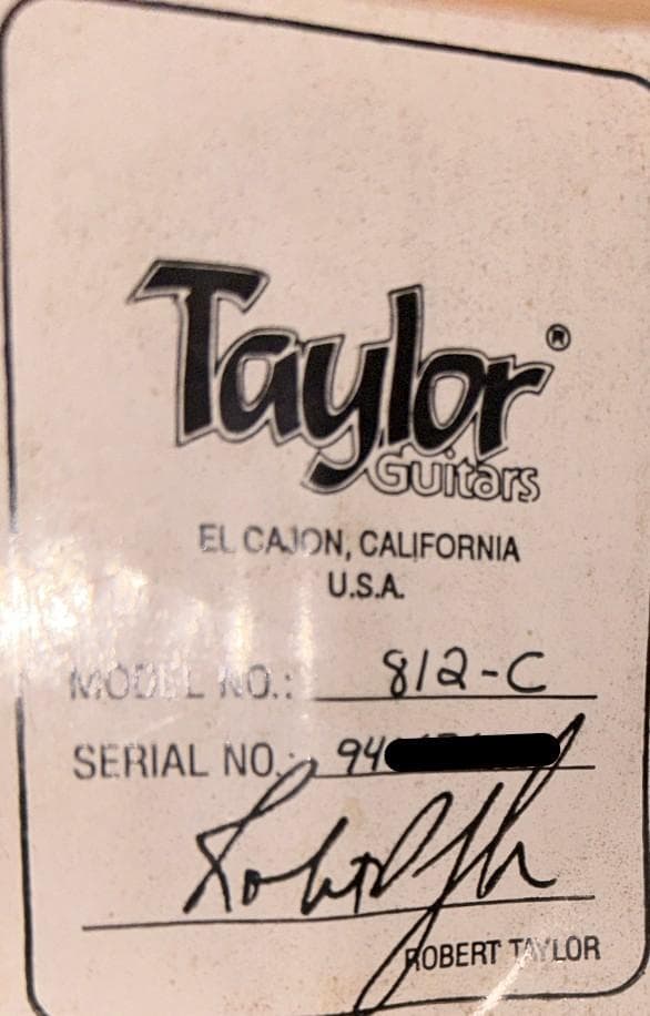 Taylor アコースティックギター ハードケース付 FISHMAN GOTOH