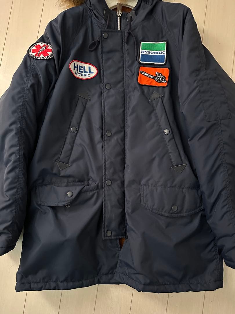 SUPREME × Hysteric Glamour N-3B サイズS