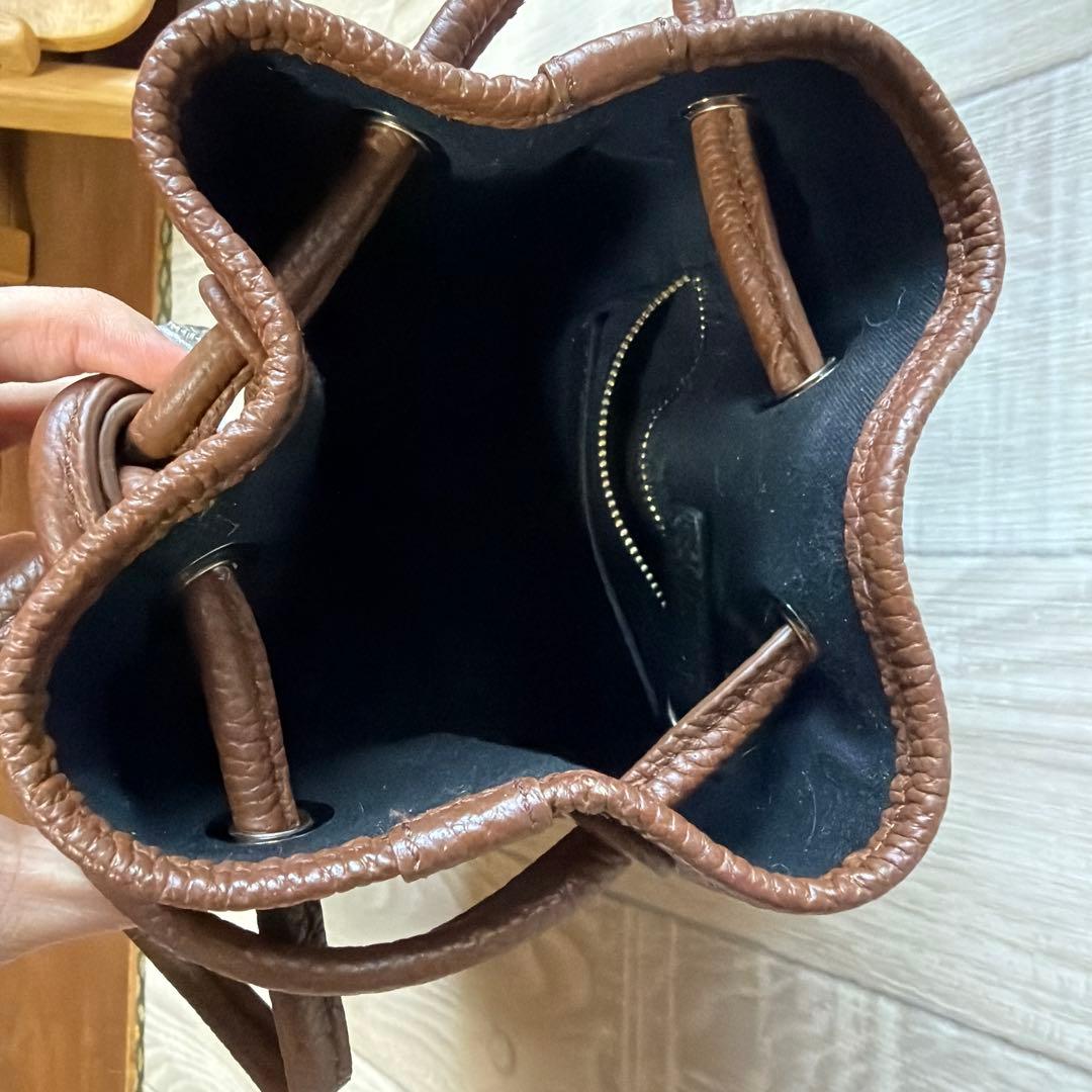 VASIC ブラウンレザー スモールスモール　保存袋付き