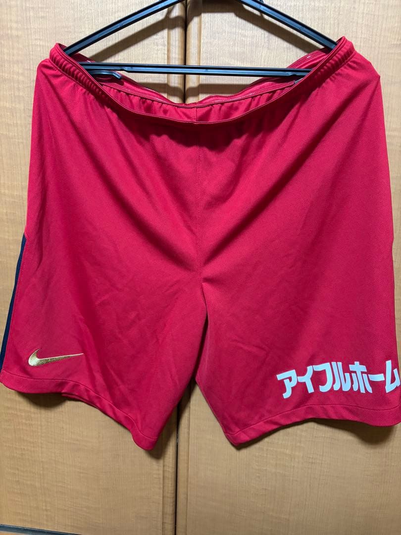 鹿島アントラーズ　ゲームパンツ　支給品