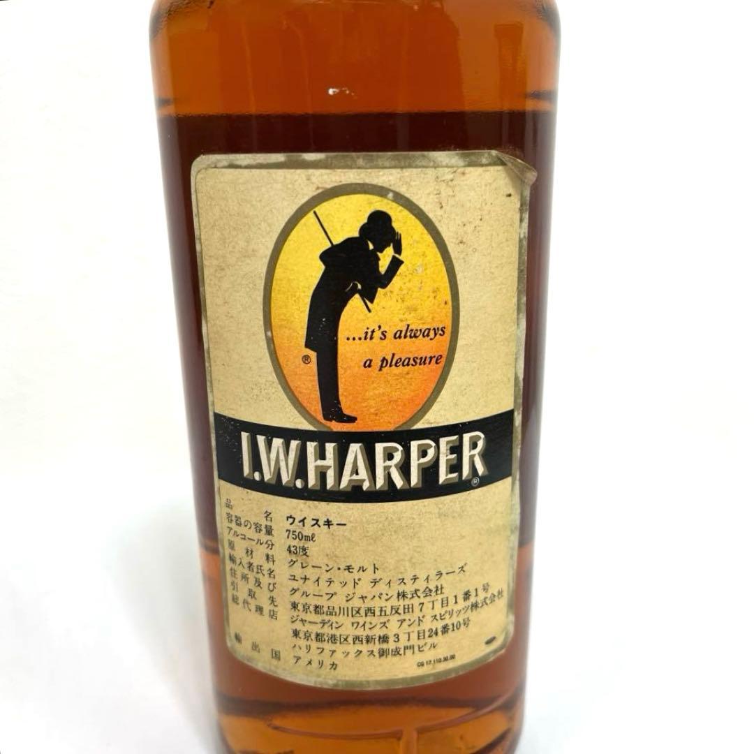 【未開栓】I.W. HARPER GOLD MEDAL ウイスキー特級750ml
