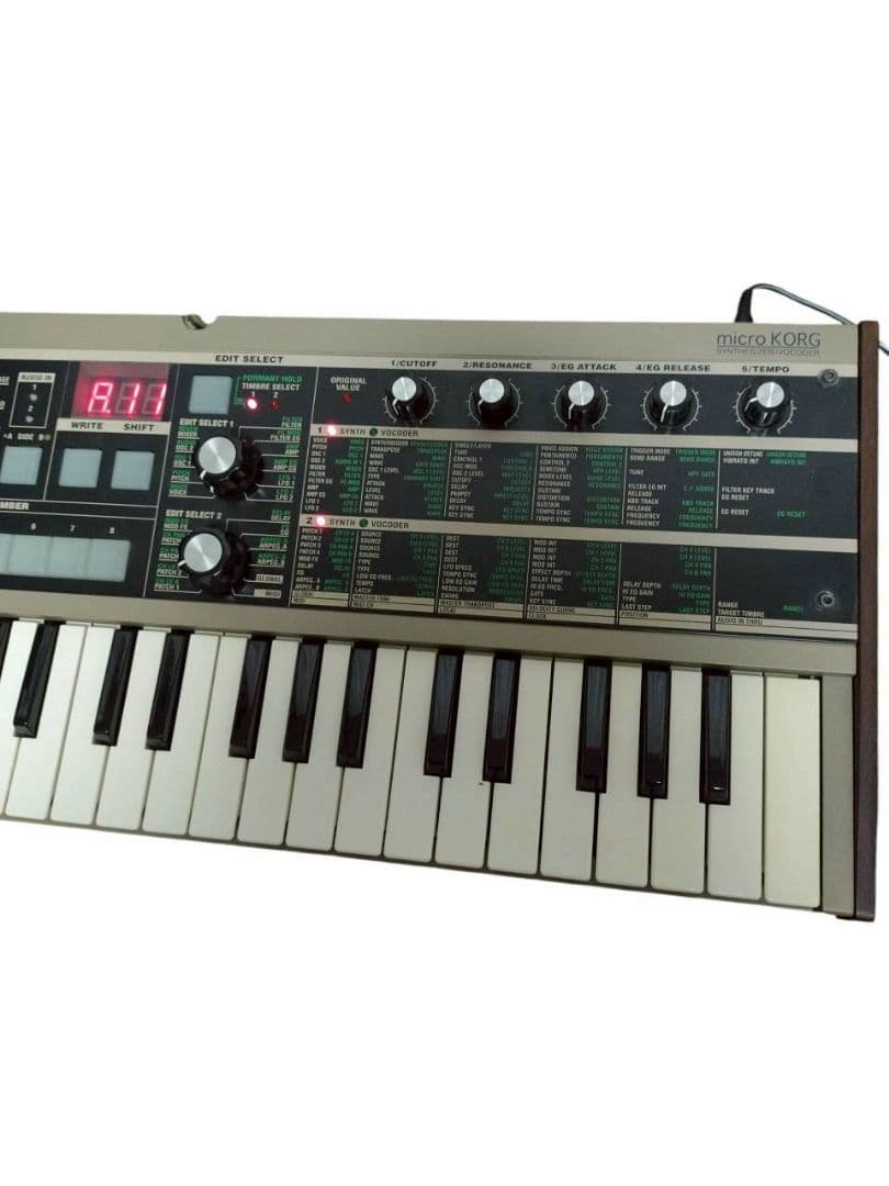 115 KORG MicroKORG アナログシンセサイザー 37鍵
