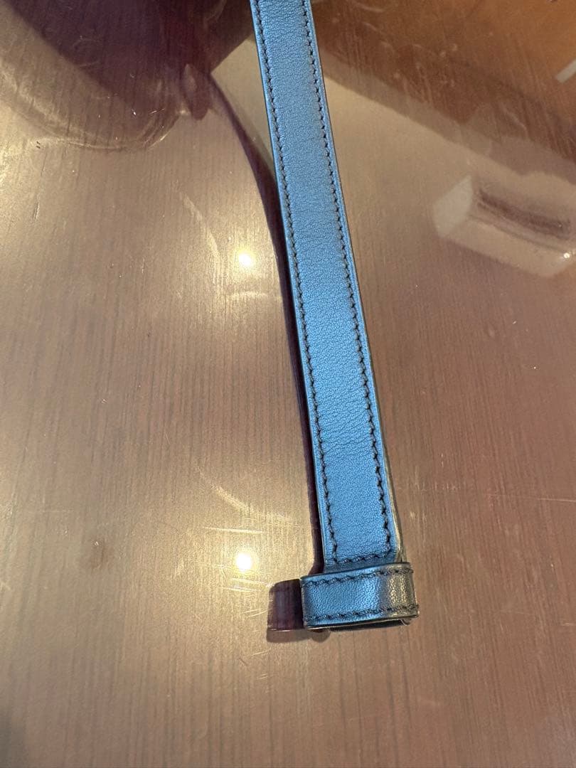 LOEWE レザーショルダーバッグ