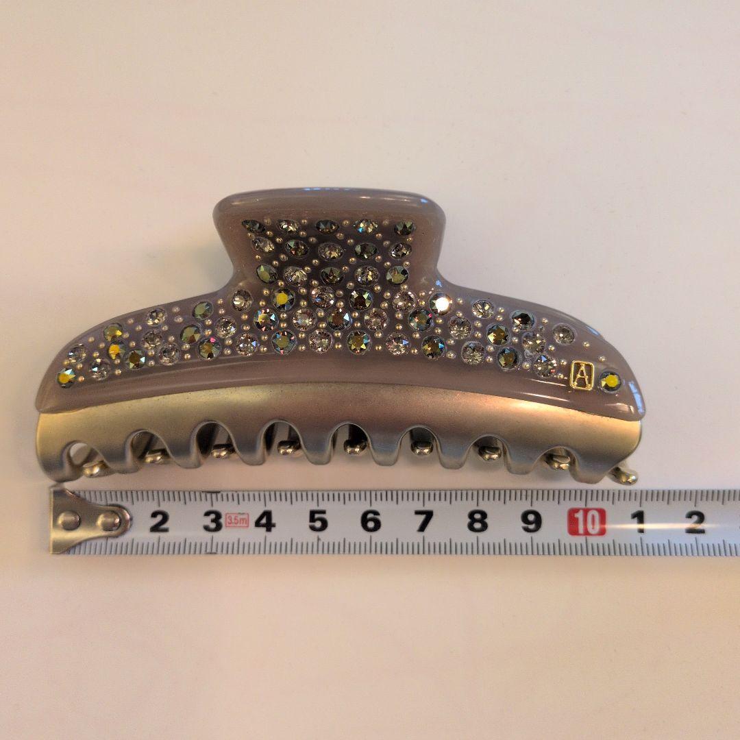 ALEXANDRE DE PARIS ストーンヘアクリップ