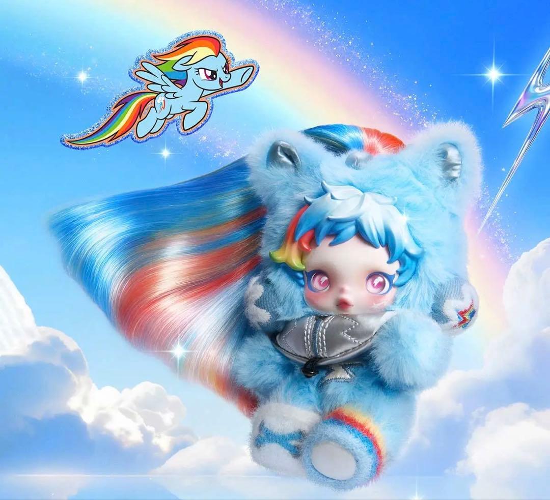 【正規品】スカルパンダ マイリトルポニー ピンキーパイ レインボーダッシュセット