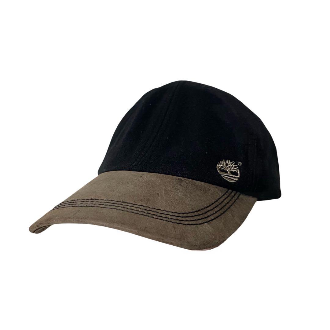 90s〜00s old Timberland Leather Cap