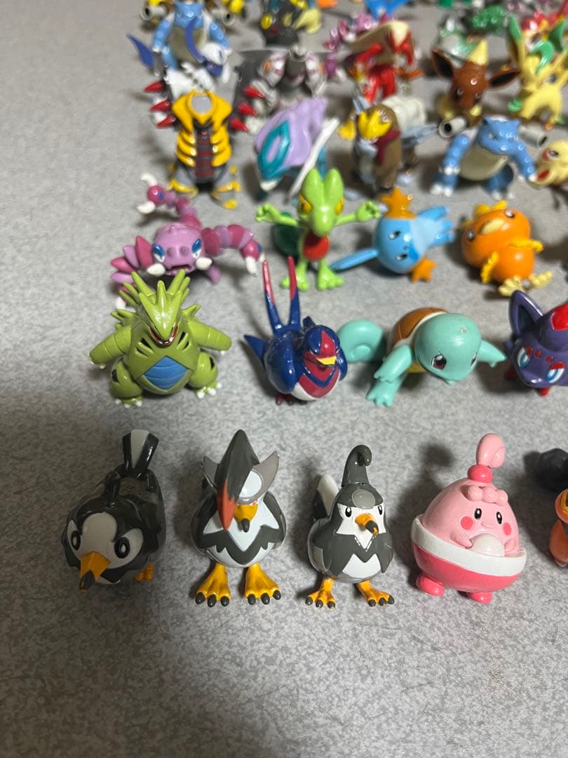 ポケモン　フィギュア　モンコレ　まとめ売り　刻印入り　当時物　63個