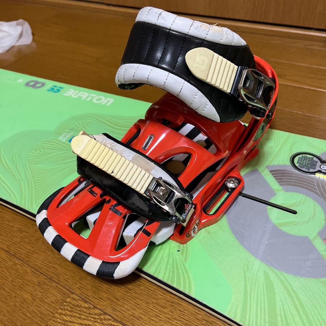 Burton スノーボード 155cm グリーン