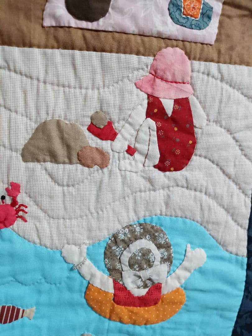 パッチワークタペストリー