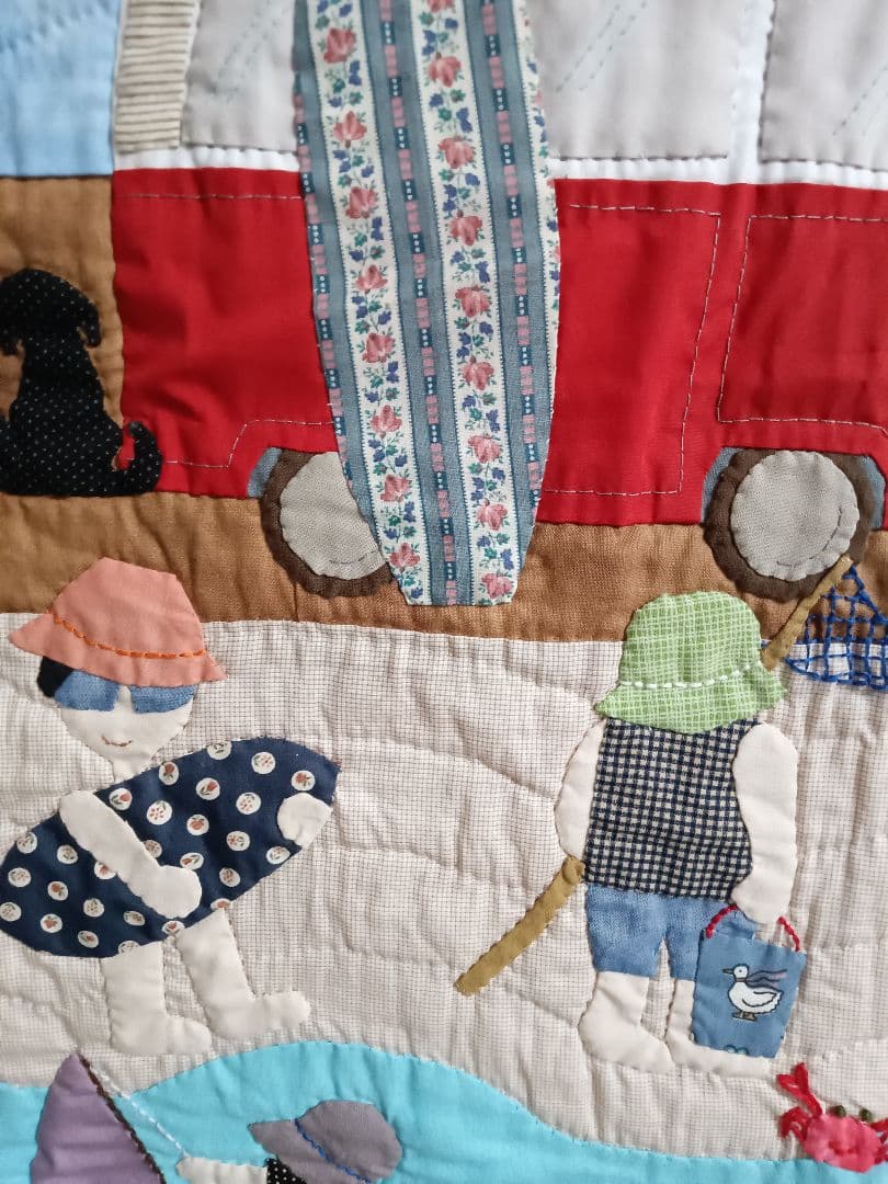 パッチワークタペストリー