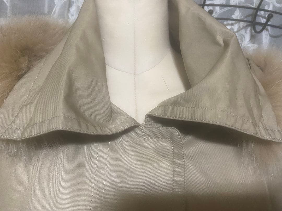 sweet 　　　新品　バーバリーロンドン　　ライナーファー付き