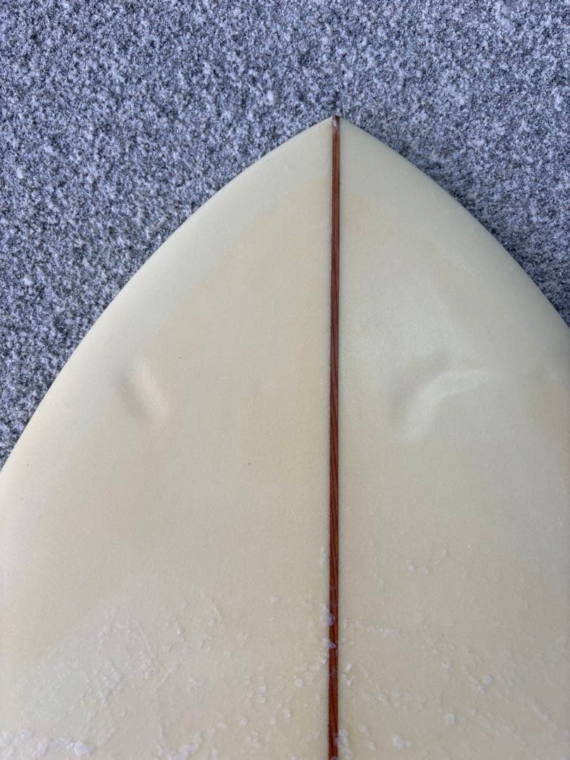 クリステンソンサーフボード　7.2フィート シングル　フィン無し　ソフトケース付