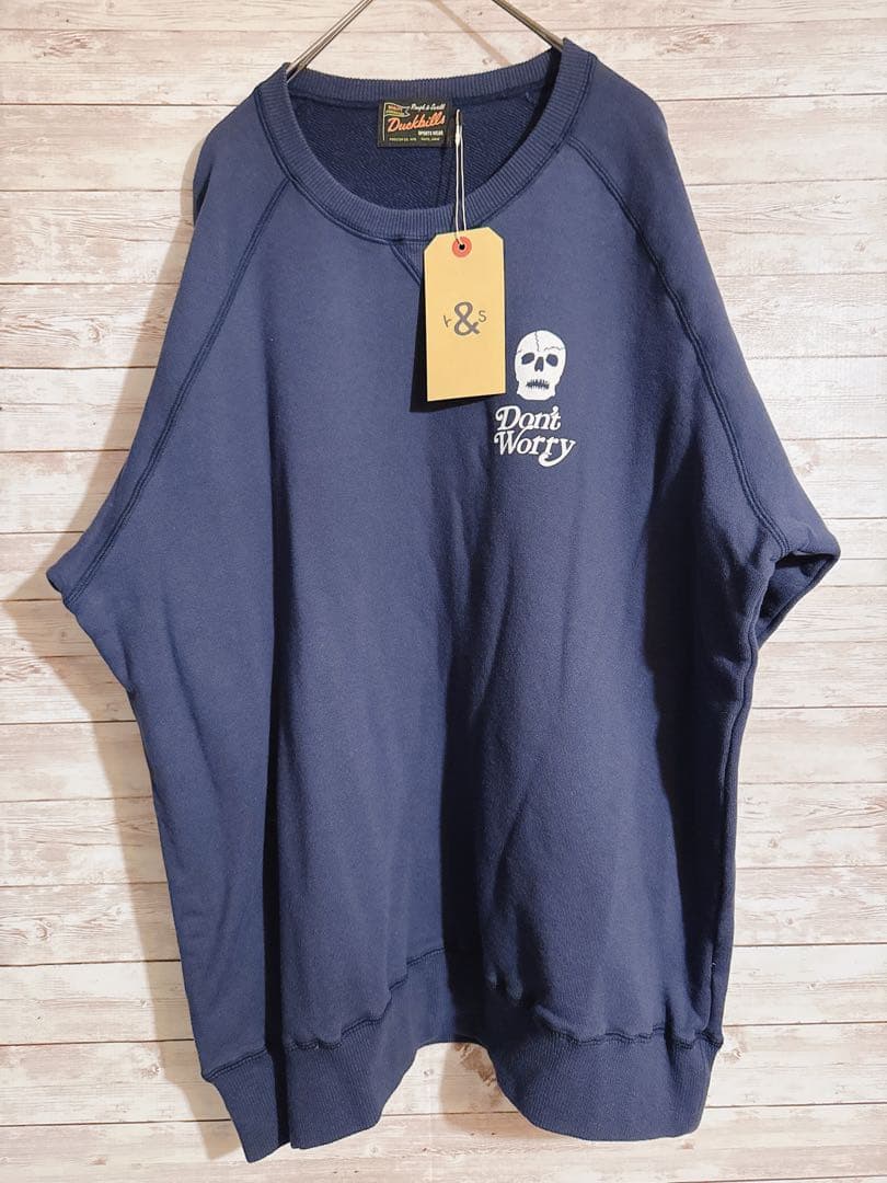 rough&swell ラフアンドスウェル 半袖スウェット ネイビー 未使用品