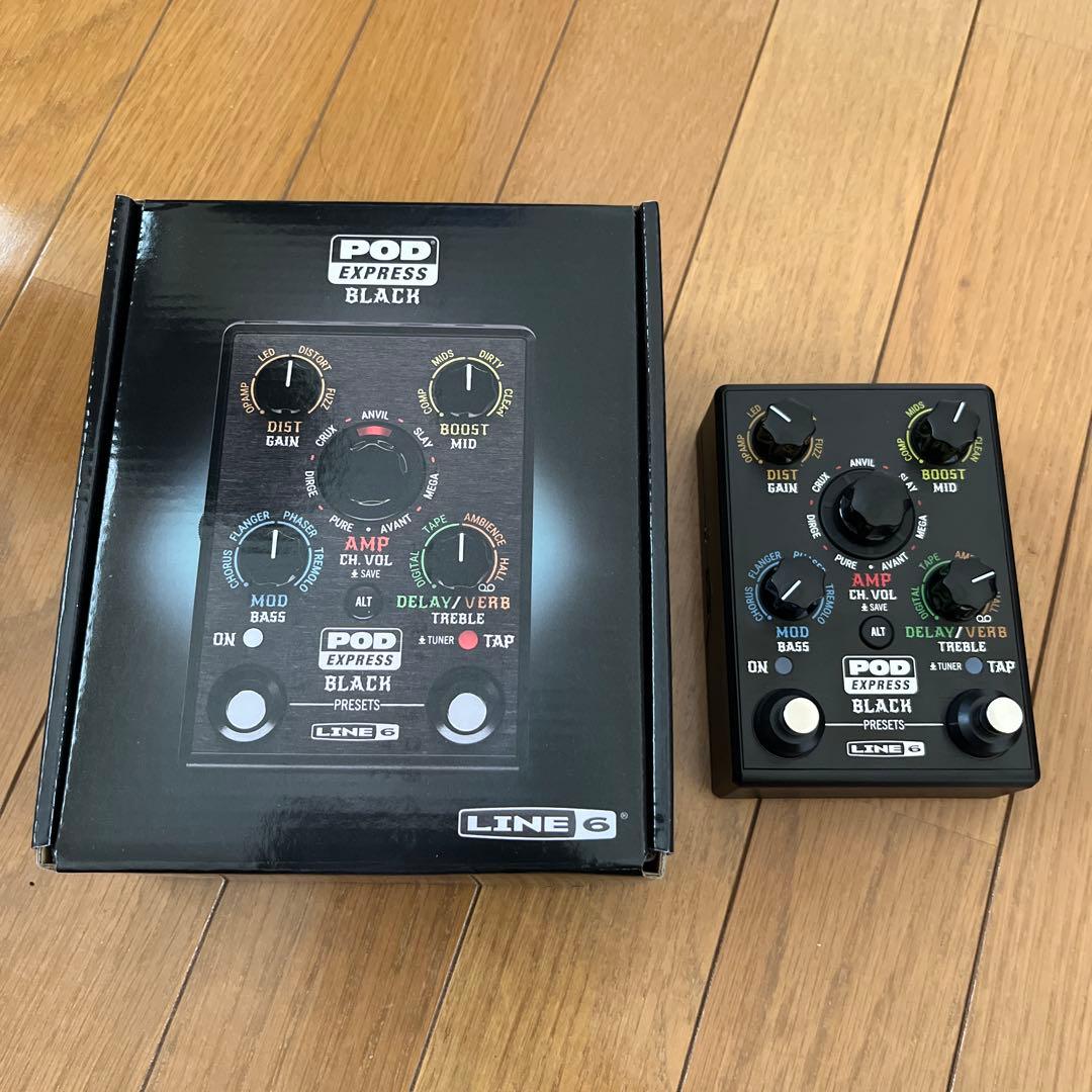 ギター LINE 6 POD EXPRESS BLACK
