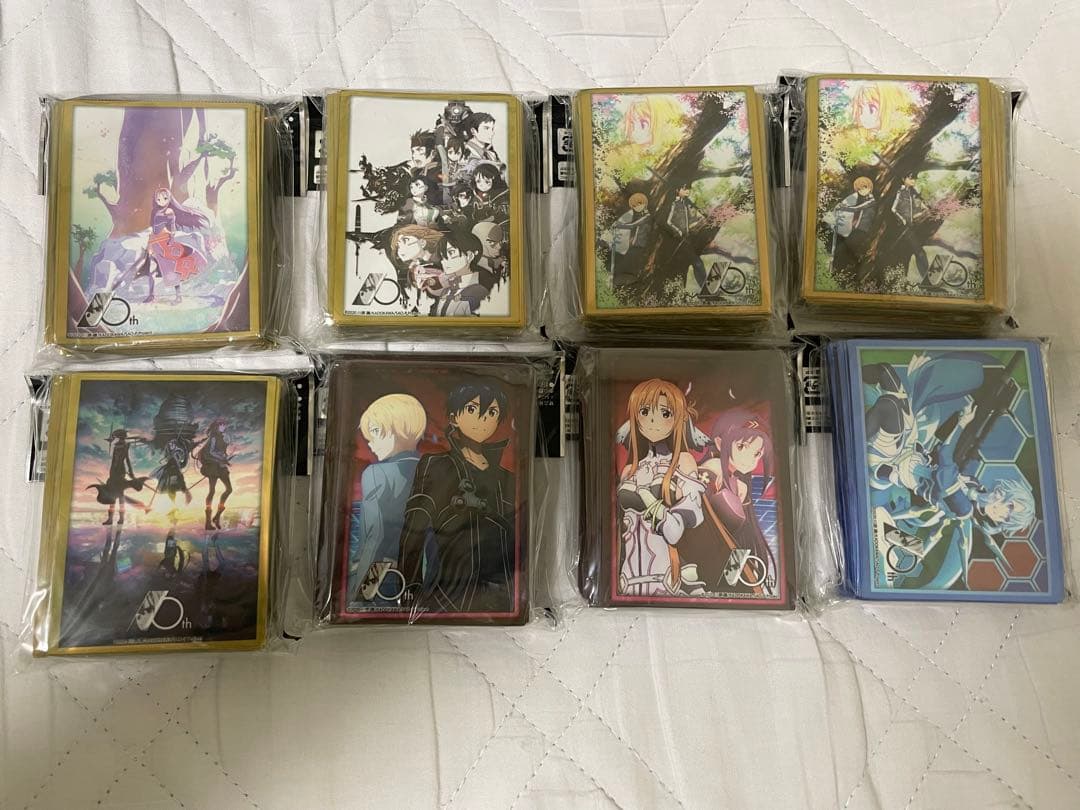 ソードアート・オンライン SAO HGスリーブ 8個