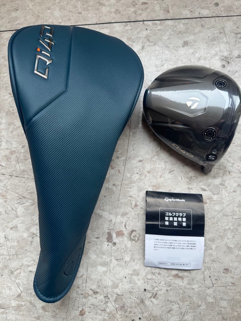 【新品】テーラーメイド Qi4D 10.5° ドライバーヘッド ヘッドカバー