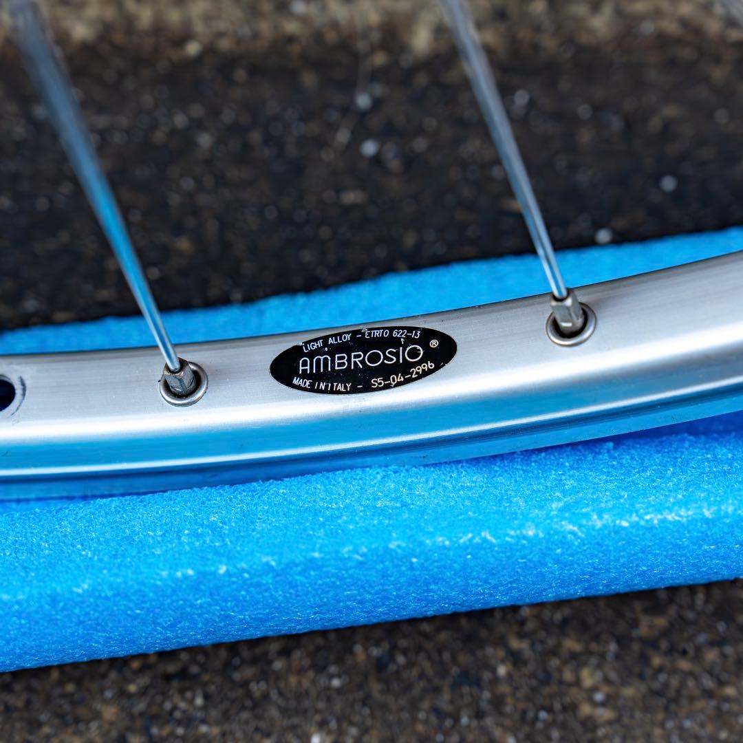 シマノ7700Duraace×アンブロッシオ evolution前後ホイール