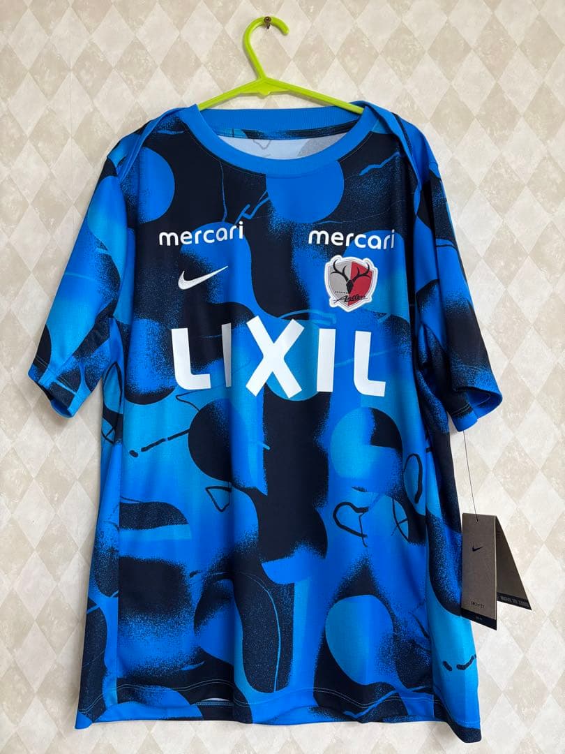 鹿島アントラーズ　プレマッチトップ　Lサイズ