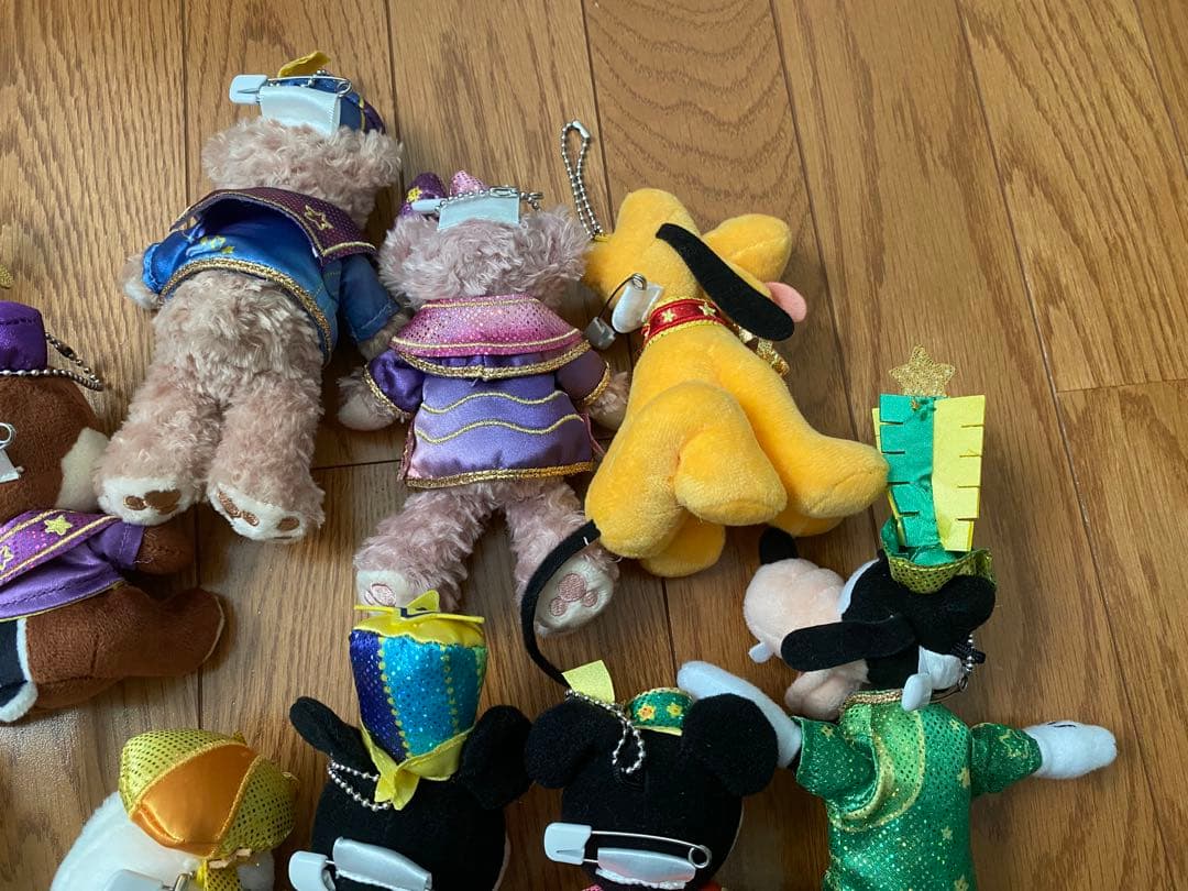 東京ディズニーランド　40周年　ドリームゴーラウンド　ぬいぐるみバッジ　全種類